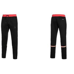 PUMA 91074 Men's T7 Track Pants snap leg corduroy accent size L